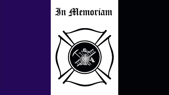 Firemen Mourning Flag